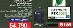 MONSTER ABRA A5 V22.1.1 GAMİNG LAPTOP OYUN BİLGİSAYARI fiyat ve kampanya bilgisi